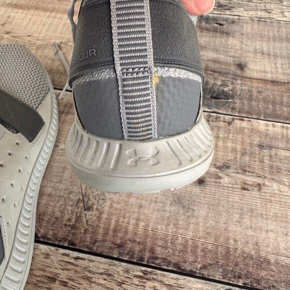 Under Armour Threadborne Shift Gray Women's Size 9.5 READ - Picture 11 of 12